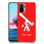 טלסקופ כיסוי מגן קשיח בעיצוב אישי עם השם שלך ל Xiaomi Redmi Note 10 יחידה אחת סקרין מובייל