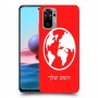 עולם כיסוי מגן קשיח בעיצוב אישי עם השם שלך ל Xiaomi Redmi Note 10 יחידה אחת סקרין מובייל