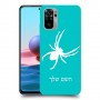 עכביש כיסוי מגן קשיח בעיצוב אישי עם השם שלך ל Xiaomi Redmi Note 10 יחידה אחת סקרין מובייל
