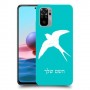 ציפור לבלוע כיסוי מגן קשיח בעיצוב אישי עם השם שלך ל Xiaomi Redmi Note 10 יחידה אחת סקרין מובייל