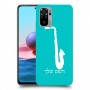 סקספון כיסוי מגן קשיח בעיצוב אישי עם השם שלך ל Xiaomi Redmi Note 10 יחידה אחת סקרין מובייל