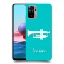 חצוצרה כיסוי מגן קשיח בעיצוב אישי עם השם שלך ל Xiaomi Redmi Note 10 יחידה אחת סקרין מובייל