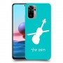 כינור כיסוי מגן קשיח בעיצוב אישי עם השם שלך ל Xiaomi Redmi Note 10 יחידה אחת סקרין מובייל