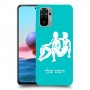 תאומים כיסוי מגן קשיח בעיצוב אישי עם השם שלך ל Xiaomi Redmi Note 10 יחידה אחת סקרין מובייל