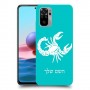 עקרב כיסוי מגן קשיח בעיצוב אישי עם השם שלך ל Xiaomi Redmi Note 10 יחידה אחת סקרין מובייל