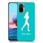 ג'וגלין - אישה כיסוי מגן קשיח בעיצוב אישי עם השם שלך ל Xiaomi Redmi Note 10 יחידה אחת סקרין מובייל