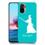 סמוראי כיסוי מגן קשיח בעיצוב אישי עם השם שלך ל Xiaomi Redmi Note 10 יחידה אחת סקרין מובייל