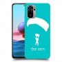 צניחה חופשית כיסוי מגן קשיח בעיצוב אישי עם השם שלך ל Xiaomi Redmi Note 10 יחידה אחת סקרין מובייל