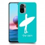 גלישה כיסוי מגן קשיח בעיצוב אישי עם השם שלך ל Xiaomi Redmi Note 10 יחידה אחת סקרין מובייל