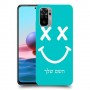 סמיילי כיסוי מגן קשיח בעיצוב אישי עם השם שלך ל Xiaomi Redmi Note 10 יחידה אחת סקרין מובייל