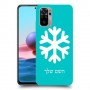 שלג כיסוי מגן קשיח בעיצוב אישי עם השם שלך ל Xiaomi Redmi Note 10 יחידה אחת סקרין מובייל