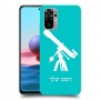 טלסקופ כיסוי מגן קשיח בעיצוב אישי עם השם שלך ל Xiaomi Redmi Note 10 יחידה אחת סקרין מובייל