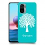 עץ כיסוי מגן קשיח בעיצוב אישי עם השם שלך ל Xiaomi Redmi Note 10 יחידה אחת סקרין מובייל