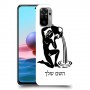 דלי כיסוי מגן קשיח בעיצוב אישי עם השם שלך ל Xiaomi Redmi Note 10 יחידה אחת סקרין מובייל