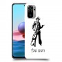 מערב פרוע - קאובוי כיסוי מגן קשיח בעיצוב אישי עם השם שלך ל Xiaomi Redmi Note 10 יחידה אחת סקרין מובייל
