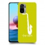 סקספון כיסוי מגן קשיח בעיצוב אישי עם השם שלך ל Xiaomi Redmi Note 10 יחידה אחת סקרין מובייל