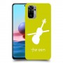 כינור כיסוי מגן קשיח בעיצוב אישי עם השם שלך ל Xiaomi Redmi Note 10 יחידה אחת סקרין מובייל