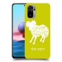 טלה כיסוי מגן קשיח בעיצוב אישי עם השם שלך ל Xiaomi Redmi Note 10 יחידה אחת סקרין מובייל