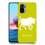 שור כיסוי מגן קשיח בעיצוב אישי עם השם שלך ל Xiaomi Redmi Note 10 יחידה אחת סקרין מובייל