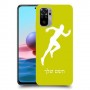 רץ כיסוי מגן קשיח בעיצוב אישי עם השם שלך ל Xiaomi Redmi Note 10 יחידה אחת סקרין מובייל