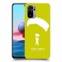 צניחה חופשית כיסוי מגן קשיח בעיצוב אישי עם השם שלך ל Xiaomi Redmi Note 10 יחידה אחת סקרין מובייל
