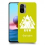 טריאתלון כיסוי מגן קשיח בעיצוב אישי עם השם שלך ל Xiaomi Redmi Note 10 יחידה אחת סקרין מובייל