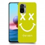 סמיילי כיסוי מגן קשיח בעיצוב אישי עם השם שלך ל Xiaomi Redmi Note 10 יחידה אחת סקרין מובייל