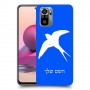 ציפור לבלוע כיסוי מגן קשיח בעיצוב אישי עם השם שלך ל Xiaomi Redmi Note 10S יחידה אחת סקרין מובייל