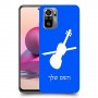 כינור כיסוי מגן קשיח בעיצוב אישי עם השם שלך ל Xiaomi Redmi Note 10S יחידה אחת סקרין מובייל