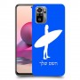 גלישה כיסוי מגן קשיח בעיצוב אישי עם השם שלך ל Xiaomi Redmi Note 10S יחידה אחת סקרין מובייל