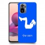 אימון ספורט - אישה כיסוי מגן קשיח בעיצוב אישי עם השם שלך ל Xiaomi Redmi Note 10S יחידה אחת סקרין מובייל