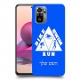 טריאתלון כיסוי מגן קשיח בעיצוב אישי עם השם שלך ל Xiaomi Redmi Note 10S יחידה אחת סקרין מובייל