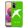 ציפור לבלוע כיסוי מגן קשיח בעיצוב אישי עם השם שלך ל Xiaomi Redmi Note 10S יחידה אחת סקרין מובייל