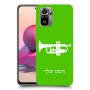 חצוצרה כיסוי מגן קשיח בעיצוב אישי עם השם שלך ל Xiaomi Redmi Note 10S יחידה אחת סקרין מובייל