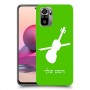 כינור כיסוי מגן קשיח בעיצוב אישי עם השם שלך ל Xiaomi Redmi Note 10S יחידה אחת סקרין מובייל