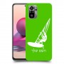 גלישת מפרש כיסוי מגן קשיח בעיצוב אישי עם השם שלך ל Xiaomi Redmi Note 10S יחידה אחת סקרין מובייל