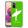 גלישה כיסוי מגן קשיח בעיצוב אישי עם השם שלך ל Xiaomi Redmi Note 10S יחידה אחת סקרין מובייל