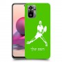 שחקן טניס כיסוי מגן קשיח בעיצוב אישי עם השם שלך ל Xiaomi Redmi Note 10S יחידה אחת סקרין מובייל