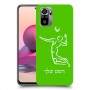 שחקן כדורעף כיסוי מגן קשיח בעיצוב אישי עם השם שלך ל Xiaomi Redmi Note 10S יחידה אחת סקרין מובייל