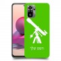 טלסקופ כיסוי מגן קשיח בעיצוב אישי עם השם שלך ל Xiaomi Redmi Note 10S יחידה אחת סקרין מובייל