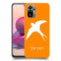 ציפור לבלוע כיסוי מגן קשיח בעיצוב אישי עם השם שלך ל Xiaomi Redmi Note 10S יחידה אחת סקרין מובייל