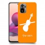 כינור כיסוי מגן קשיח בעיצוב אישי עם השם שלך ל Xiaomi Redmi Note 10S יחידה אחת סקרין מובייל
