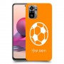 כדורגל - כדור כיסוי מגן קשיח בעיצוב אישי עם השם שלך ל Xiaomi Redmi Note 10S יחידה אחת סקרין מובייל