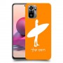 גלישה כיסוי מגן קשיח בעיצוב אישי עם השם שלך ל Xiaomi Redmi Note 10S יחידה אחת סקרין מובייל