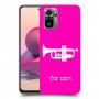 חצוצרה כיסוי מגן קשיח בעיצוב אישי עם השם שלך ל Xiaomi Redmi Note 10S יחידה אחת סקרין מובייל