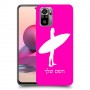 גלישה כיסוי מגן קשיח בעיצוב אישי עם השם שלך ל Xiaomi Redmi Note 10S יחידה אחת סקרין מובייל