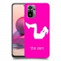 אימון ספורט - אישה כיסוי מגן קשיח בעיצוב אישי עם השם שלך ל Xiaomi Redmi Note 10S יחידה אחת סקרין מובייל