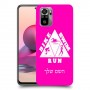 טריאתלון כיסוי מגן קשיח בעיצוב אישי עם השם שלך ל Xiaomi Redmi Note 10S יחידה אחת סקרין מובייל