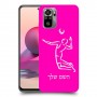 שחקן כדורעף כיסוי מגן קשיח בעיצוב אישי עם השם שלך ל Xiaomi Redmi Note 10S יחידה אחת סקרין מובייל