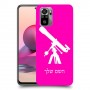 טלסקופ כיסוי מגן קשיח בעיצוב אישי עם השם שלך ל Xiaomi Redmi Note 10S יחידה אחת סקרין מובייל
